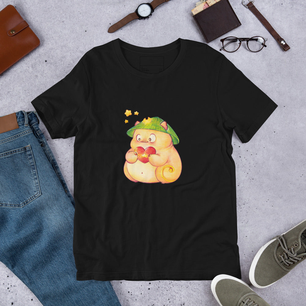 Pig Moon T-shirt - Cute design character