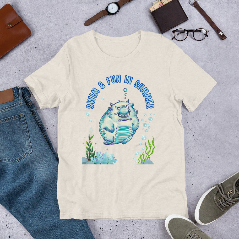 T-Shirt - Little Dragon of the Mekong Delta - Cute zodiac animal design