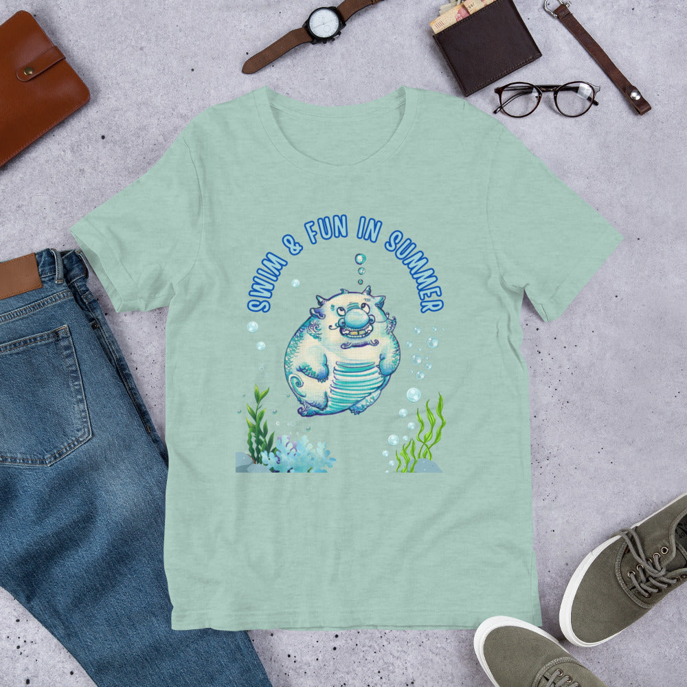 T-Shirt - Little Dragon of the Mekong Delta - Cute zodiac animal design