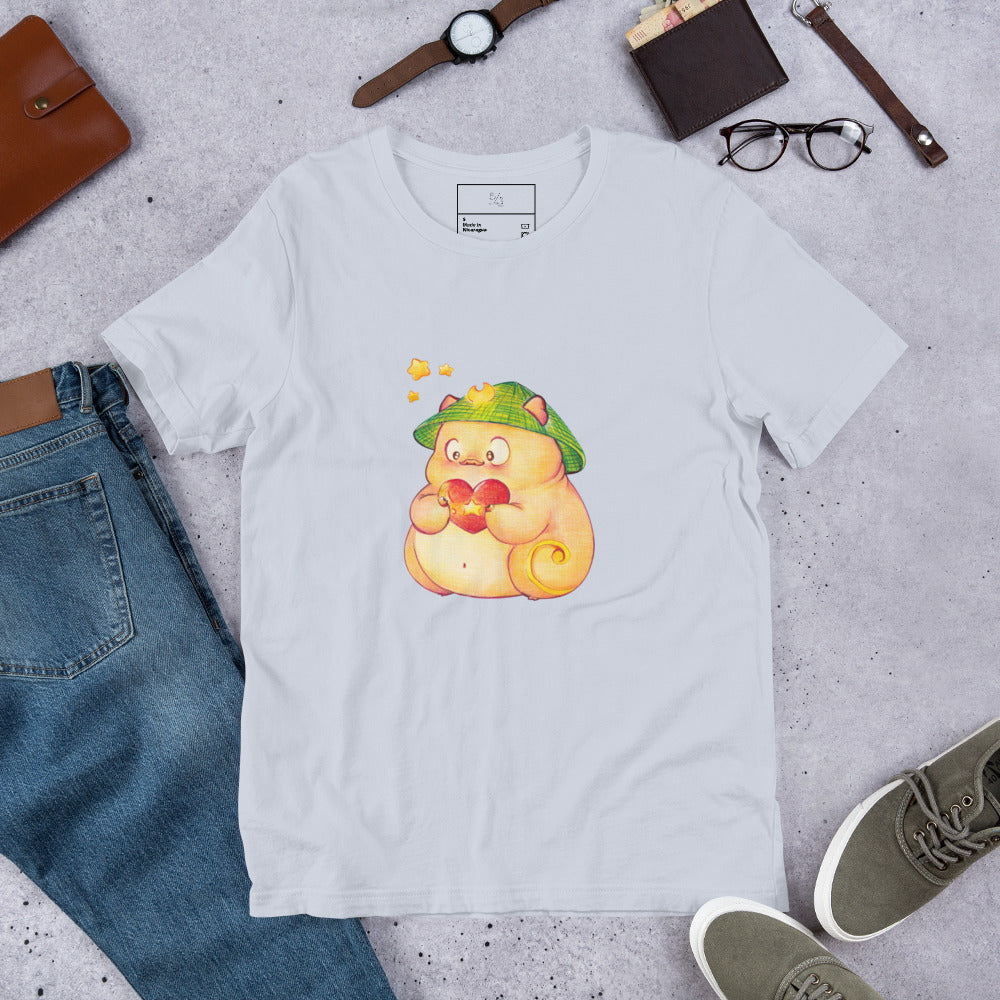 Pig Moon T-shirt - Cute design character