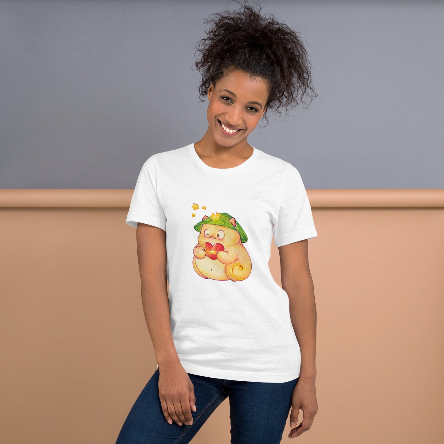 Pig Moon T-shirt - Cute design character