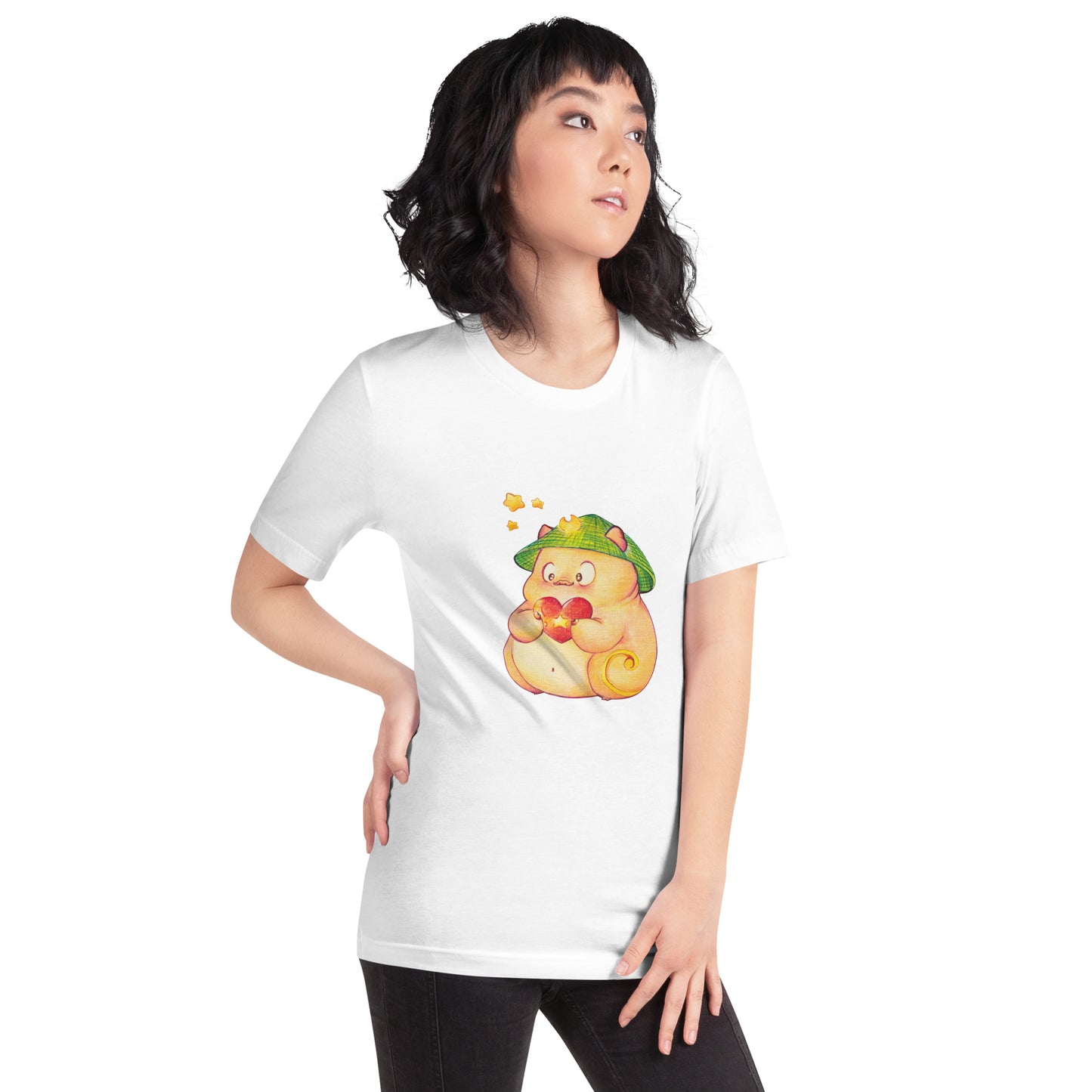 Pig Moon T-shirt - Cute design character